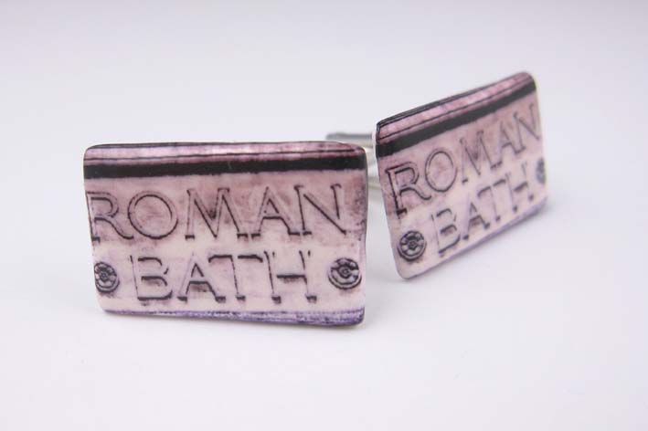 Bath Roman Baths cufflinks